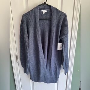 Nine West NWT navy blue‎ cardigan size small